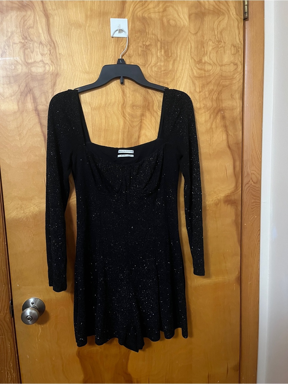urban outfitters going-out sparkly romper